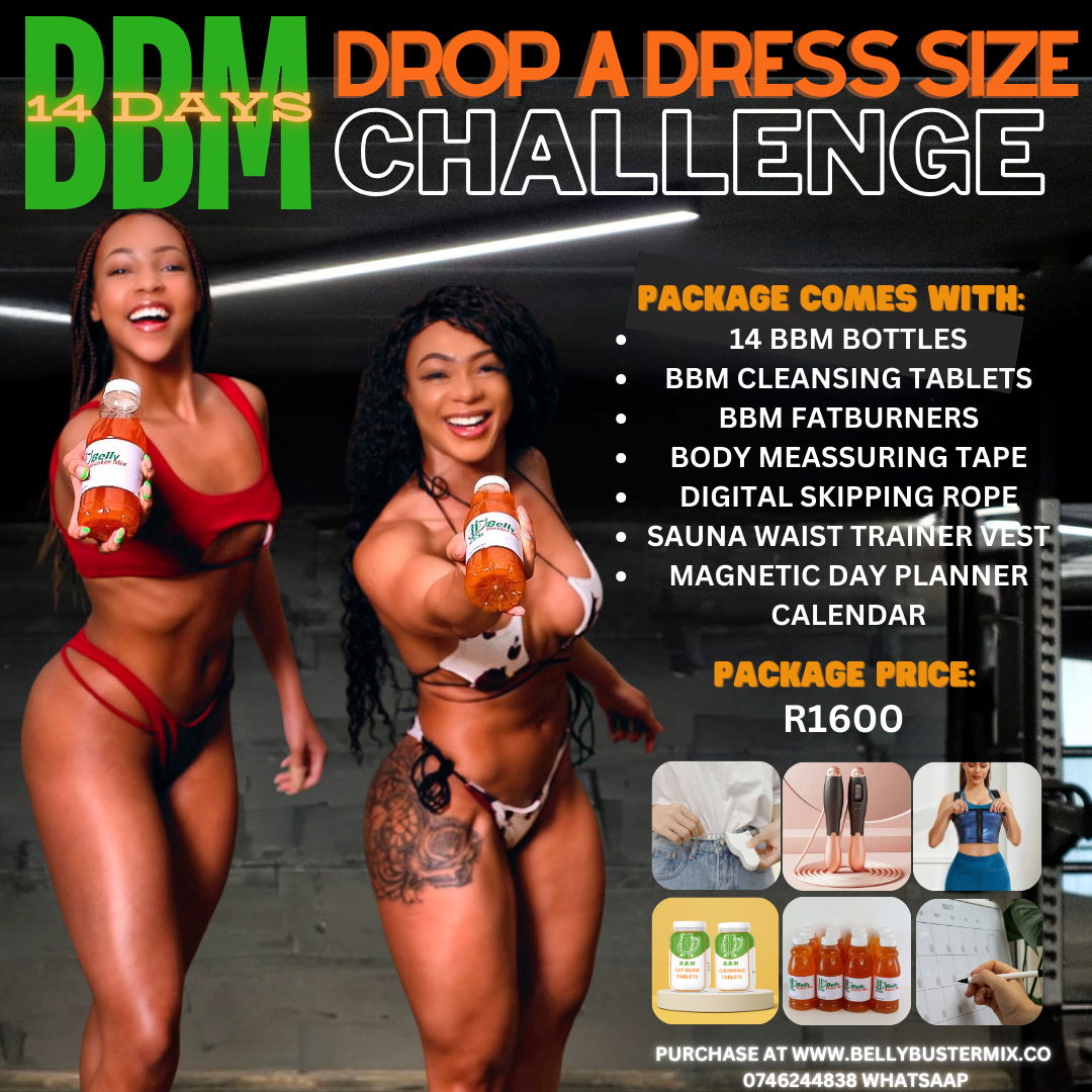 14 DAYS DROP A DRESS SIZE BBM CHALLENGE